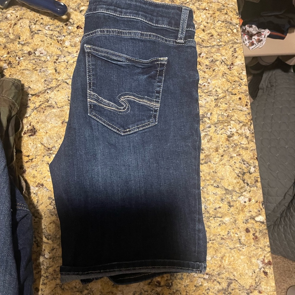 SILVER JEAN CO BERMUDA SHORTS